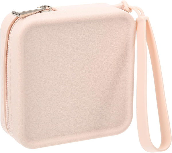 Healeved Silicone Sanitary Napkin Storage Bag Portable Travel Pouch Skin-Texture Menstrual Case