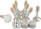 Furniture Levelers Swivel Feet,Angle Height Adjustable(5/16-18 Nut Inserts Kits-8 Sets),Heavy Duty Leveling