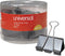 Universal 11112 Large Binder Clips, 1-Inch Capacity, 2-Inch Wide, Black, 12/Pack