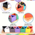 Diegimr 11 Wooden Colored Pencil Holder, Desk Wood Colored Pencil Holder with Movable Compartments Pen Cups Holders