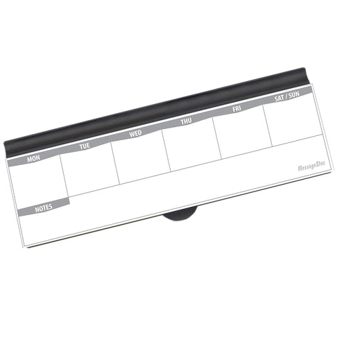 ECR4Kids MessageStor Keyboard Write and Store Desk Organizer, Grey