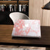 Marble Paper Granite Pink/White Roll Peel and Stick Wallpaper for Kitchen Countertop, Cabinet, Shelf, Waterproof