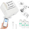 NHOWIN Sticker Printer, Portable Thermal Bluetooth Inkless Label Maker with 4 Roll Paper,