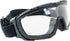 1 Global Vision Eyewear Ballistech Safety Glasses with Matte Black Frames and Clear Anti-Fog Lenses