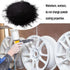 Powder Coating Powder for Metal Surfaces, Car Paint, Building Materials, Black, 4 oz
