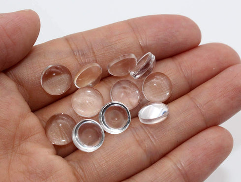 10pcs 10MM 1W 3W x LED Optical Lens Smooth Convex Lens for LED Lens