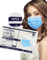50pcs Disposable Nose Filter, 3-layer Breathable Cover for Hospitals & Public Health