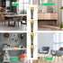 4pcs 10cm NUOBESTY Golden Metal Furniture Legs Tapered Replacement Sofa Couch Cabinet Table Feet for Living Room