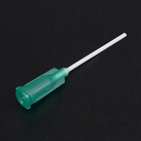 uxcell 10 Pcs 18G Plastic Dispensing Needles, 1" PP Glue Needle Tube Blunt Luer Lock Tips for Liquid Glue Gun