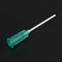 uxcell 20 Pcs 18G Plastic Dispensing Needles, 1" PP Glue Needle Tube Blunt Luer Lock Tips for Liquid Glue Gun, Green