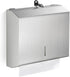 Paper Towel Dispenser Wall Mount Commercial, C Fold Multifold Hand Paper Towel