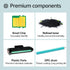 greencycle 2 Pack Compatible Toner Cartridges Replacement - Samsung MLT-D104S MLTD104S for ML-1665 ML-1660