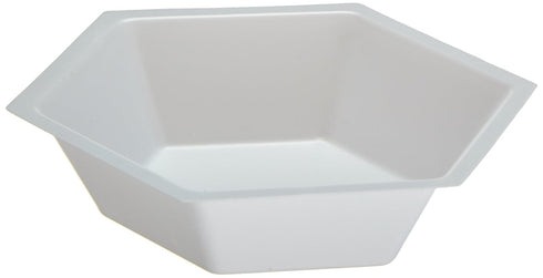 Heathrow HS14251B Medium Hexagonal Weigh Boat, Pack of 500