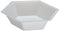 Heathrow HS14251B Medium Hexagonal Weigh Boat, Pack of 500