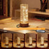 PWTZMYXGS Dimmable Crystal Night Light,Small Bedside Lamp,Nightlight with Timer,Room Decor Desk Lamp,Bedroom,Living