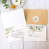 50 46 Funeral Thank You Cards with Envelopes in Floral Thank You Cards Bereavement Cards Bulk Sympathy Cards