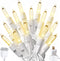 PREXTEX 100-Count Ultra Bright Christmas Lights - 20 ft Clear StringLights on