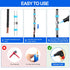 Solder Seal Wire Connectors, Self Soldering Heat Shrink Butt Connector, Waterproof Insulated Electrical Splice (100PCS)