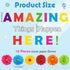 Zhanmai 36 Pcs Amazing Things Happen Here Inspirational Letter Cutouts, 3D Spring Paper Flower Bulletin Board