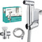 BARROCK Chrome Handheld Bidet Sprayer for Toilet,Stainless Steel Baby Cloth Diaper Jet
