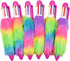 Maydahui 20PCS 6-in-1 Multicolor Fluffy Retractable Ballpoint Pens 6 Colors 0.5mm for Student Teacher Office Supplies