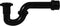 Dearborn A9703WBG 1-1/2" P-Trap with Threaded ABS Adapter, Reversible J-Bend, Bagged with True Blue Washer