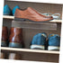 2Pcs Zerodeko Clear Wall Shelf for Shoes Rack Space Saving Storage for Sneakers and Heels Shoe Mount for Retail