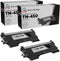 LD Products Compatible Toner Cartridge Replacement for Brother TN450 (Black, 2-Pack) for MFC-7240 MFC-7360N