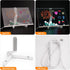 LED Note Board with Multicolor Light Control - 11.8 x 7.9 Inch Magnetic Acrylic Writing Board for Home, Office, School