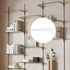 2Pcs 7.6" Single Track System Bracket Upright Bracket Shelf Bracket for Shelves Shelf Install, Bookshelf, Garden
