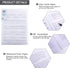 Phyxin 40 Pockets Plastic Presentation Book - Document Organizer for Music Sheets, 5 Pack