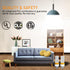 2 Pack 60W LED Corn Light Bulb, 7500 Lumin, 600W Replacement, E26 Cool Daylight White, Pack of 1.