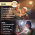 Dimmable LED Clip On Star Light, Warm & Desk Light, Reading Night lamp Newborn Essential for Bedside Bassinet, Nursery