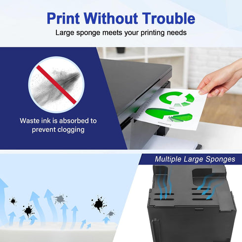 MC-G03 Maintenance Box Ink Cartridge for Canon MAXIFY Printers, Compatible with GX3050, 1 Pack