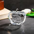 Movdyka Teacher Appreciation Crystal Apple Paperweight - Engraved Thank You Gifts for Retirement, Best Teacher Ever