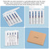 1/8" Set 5 Pack HQMaster Up & Down Cut Compression Bit Shank Spiral CNC Router End Mill Tungsten Carbide Milling Cutter