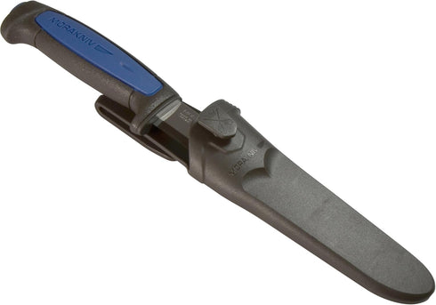 Morakniv Craftline Pro S Allround Fixed-Blade Knife - 3.6 Inch Stainless Steel Blade with Combi-Sheath