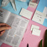 Transparent Sticky Notes, 500 Sheets, 1.5 x 2 in, Clear Self-Stick Note Pads, 10 Packs