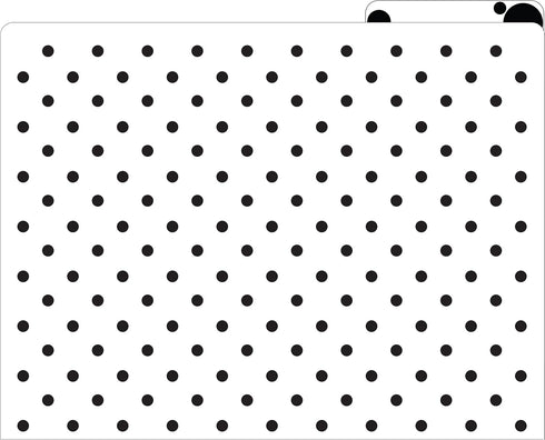 Set of 12 Barker Creek Black & White Dot File Folders, Letter Size, 14pt Stock, 1/3 Cut Tabs for Home, School, Office
