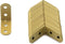 MY MIRONEY 1.54" x 1.54" Shelf Bracket Iron Heavy Duty L-Shaped Corner