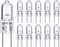 GY6.35 Halogen Light Bulbs 2 Pin 12V 35W T4 Tubular JCD Type