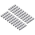 MECCANIXITY 300Pcs Non Insulated Butt Connectors 22-18AWG for Electrical Wire Crimp Ferrule Terminals