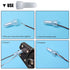 Eagles 1000Pcs Nylon Wire Crimp Cap, 22/16 AWG Closed End Crimp Terminal Connectors for Wiring Projects