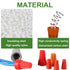 255PCS Electrical Wire Cap Connectors Nuts Kit, Insulating Insert Twist Wire Connectors