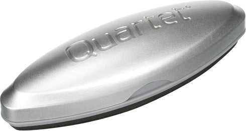 Quartet Glass Dry Erase White Board Eraser, Magnetic Whiteboard Eraser, Silver (SFEB3)