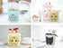 Telescopic Pencil Pouch, Cute Standing Pen Holder, Cartoon Pencil Storage Box (Khaki)
