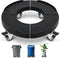 Nefish Trash Can Dolly Wheels, 15-19 Inch Adjustable Round Furniture Dolly with