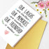 CTVSPC Cute Forever Friendship Card for Her Bestie Women Female Sister Best Friends BBF, Sweet Friendiversary Card