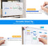 Set 4 Count 1 maxtek Low Odor Dry Erase Markers Chisel Tip, Whiteboard Markers with Magnetic Eraser