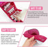 Automatic Tape Dispenser for Wrapping Gifts, Handheld Packaging Tape Gun with Cutter - Pink